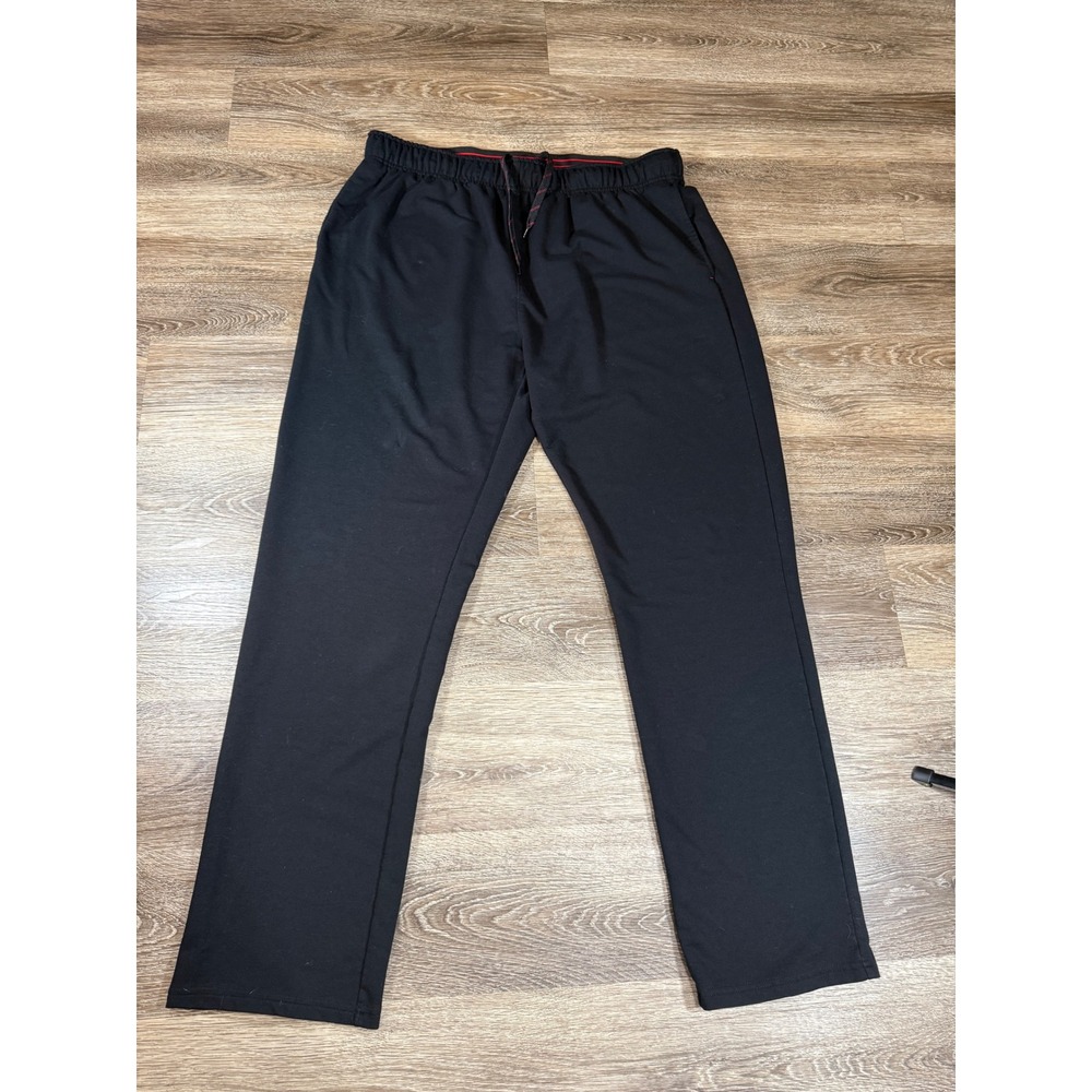 Orvis Joggers‎ Mens XL Black Classic Collection Lounge Pants Pajama Drawstring